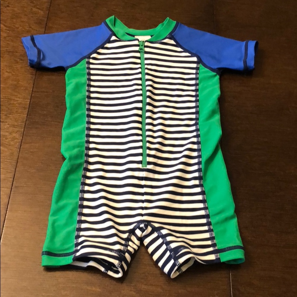 Hanna andersson rash guard toddler swim suit
